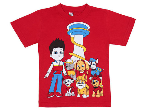 19065-47 футболка детская, красная