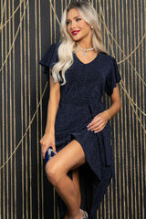 Платье Мелодия любви (мерцающий синий) П11770 LT Collection