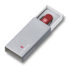 Нож-брелок Victorinox USB 16 Гб, 58 мм, 8 функций, полупрозрачный красный