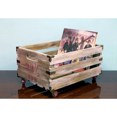 Ящик Для Хранения Пластинок MagicWood (Pale Yellow)