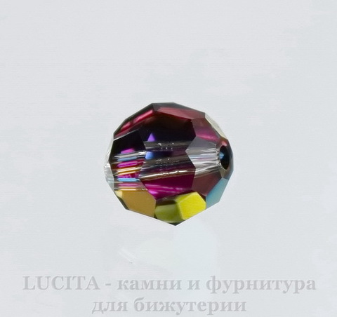 5000 Бусина - шарик с огранкой Сваровски Crystal Vitrail Medium 6 мм ()