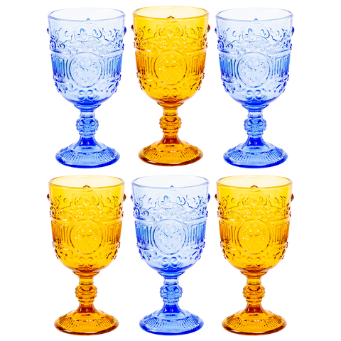 Набор бокалов 6шт 300мл Объект мечты Светский прием Бельведер 2 цвета OM-21091721