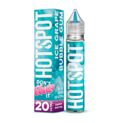 Hotspot Don't Chew It Salt 30мл - Ice Grape Bubblegum (18 мг salt)