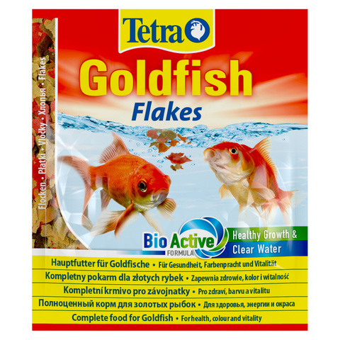 Tetra Goldfish корм в хлопьях для всех видов золотых рыбок (12 г)