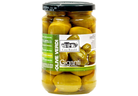 Оливки гигантские Giganti, 310г