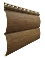 Сайдинг Docke Монреаль Блок-Хаус D4.7T Миндаль 3,6м 0,87м2