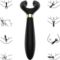 Многофункциональный вибромассажёр Satisfyer Endless Fun black