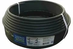 Бордюр Gidrolica Country Б-1000.2.10 — пластиковый черный, длина 10000 мм, без отверстий