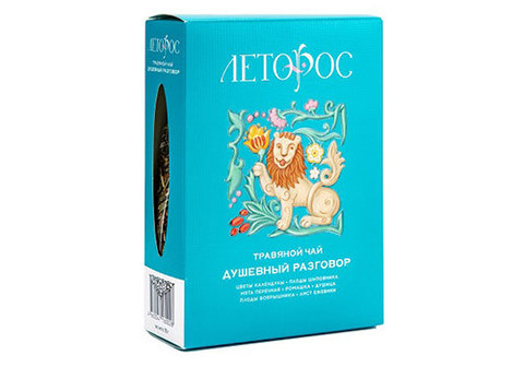 Травяной чай душевный разговор Леторос, 100г