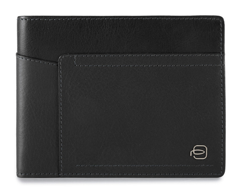 Кошелек мужской Piquadro W82 PU1241W82R/N чёрный натур.кожа