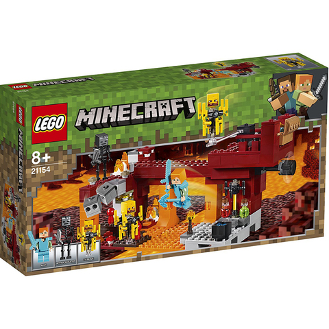 Lego konstruktor Minecraft The Blaze Bridge