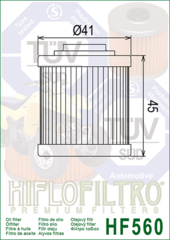 Фильтр масляный Hiflo HF560