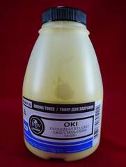 Тонер TOMOEGAWA желтый для OKI универсальный, 135 гр.