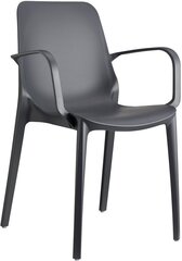 Кресло пластиковое Scab Design Ginevra, антрацит