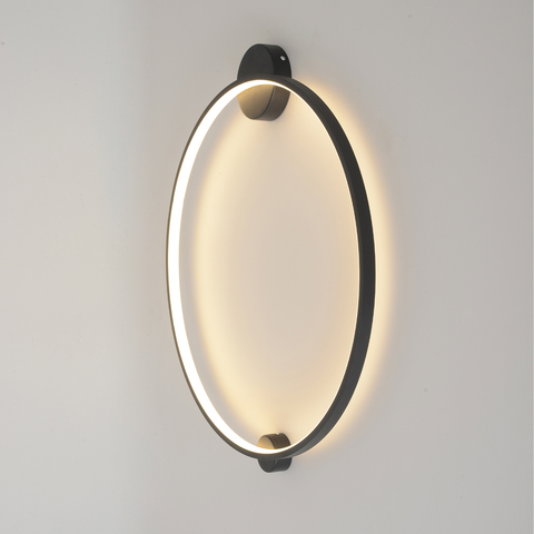 Настенный светодиодный светильник Crystal Lux REAL AP26W LED BLACK