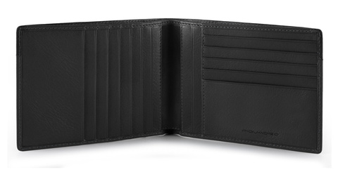 Кошелек мужской Piquadro W82 PU1241W82R/N чёрный натур.кожа