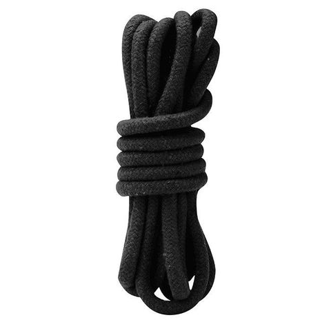 Черная хлопковая веревка для связывания - 3 м. - Lux Fetish LF5100-BLK