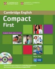 Compact First Student's Book without answers with  CD-ROM