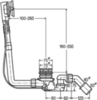 Слив-перелив для ванны Bette B602-901