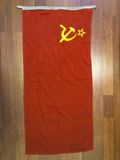 K14370 Флаг СССР-5 1985 ГОСТ Корабельный судовой морской 0,6х1,3 м. Хлопок двусторонний оригинал