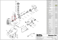 Шатун QUATTRO ELEMENTI Senza-24 (770-223-008)