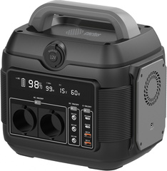 Электростанция портативная Cactus CS-PCS576 160000mAh 5A QC3.0 2xUSB черный/серый