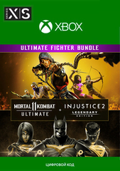 Mortal Kombat 11 Ultimate + Injustice 2 Leg. Edition Bundle (Xbox One/Series S/X, интерфейс и субтитры на русском языке) [Цифровой код доступа]