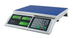 Весы  торговые Mercury M-ER 326АС-15.2 с АКБ (без стойки) LCD Slim
