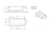 Am.Pm W72A-180-080W-R2 Каркас для ванны Spirit 180х80