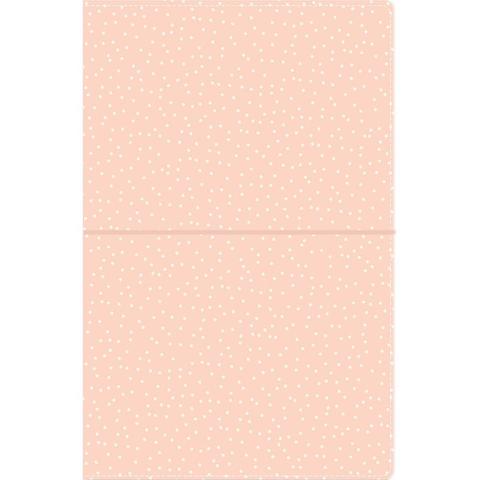 Блокнот (14,5х22 см)- Carpe Diem Traveler's Notebook- Blush Speckle