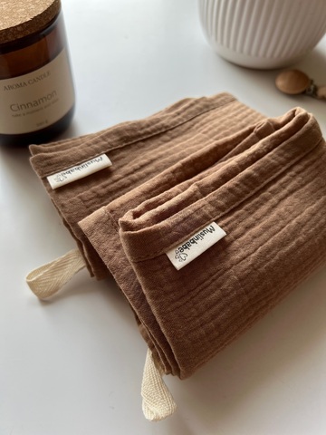 Набор полотенец 40*60см 2 шт «Молочный шоколад»