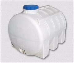 Ёмкость пластиковая пищевая Пластбак 3000 л. Горизонтальная (187x148x159см;белый) - арт.556192