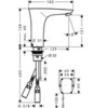 Hansgrohe PuraVida 15170000 Смеситель сенсорный, батарейка