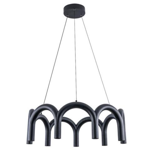 Подвесная светодиодная люстра Arte Lamp WARHOL A3258LM-45BK