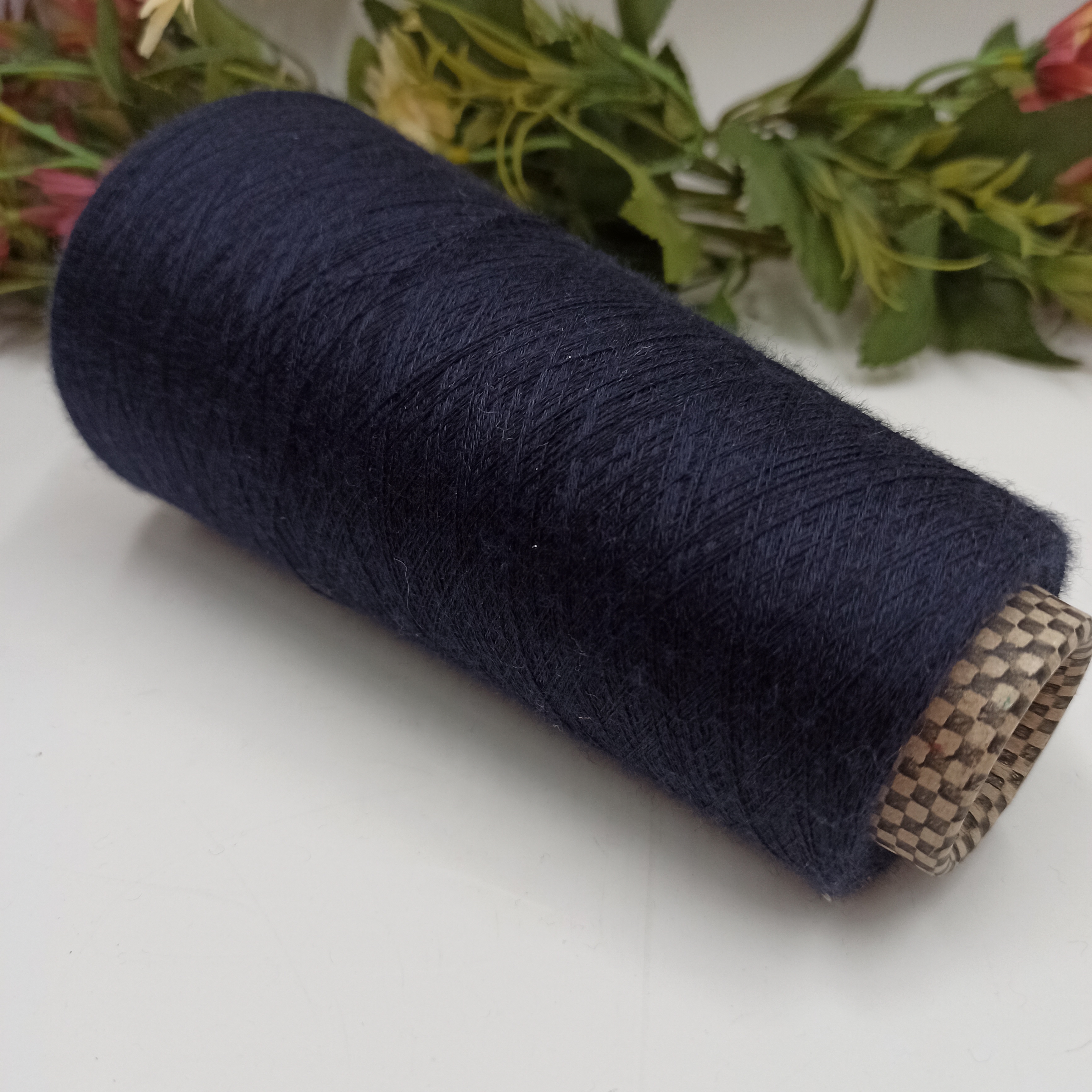 Кашемир на шелке Jaipur Cariaggi 30395 Чернильный (почти черный)