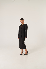 Юбка облегающая