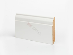 Плинтус МДФ Деартио U 104-100 белый 100х16х2050