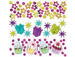 Конфетти Сладкий праздник 3 вида 34гр/A