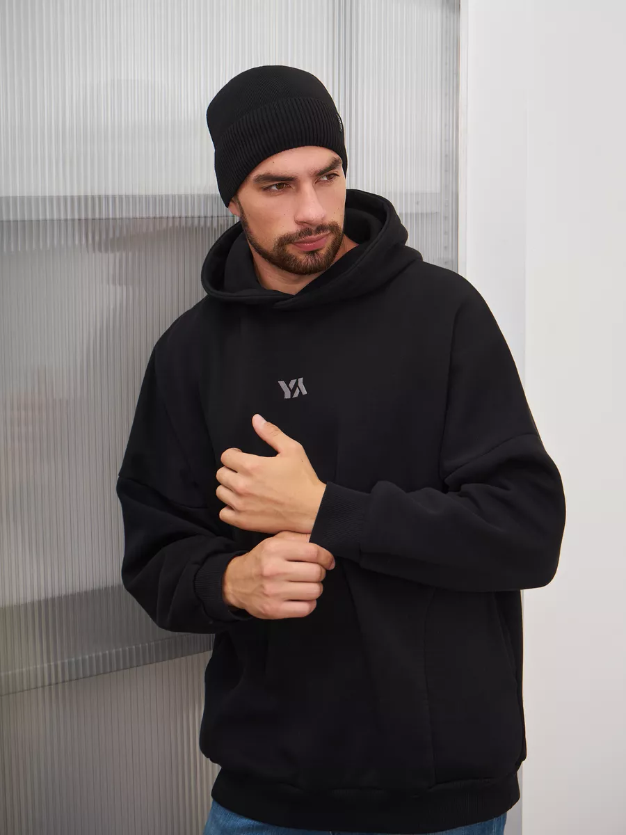 Шапка бини зимняя весенняя с флисом