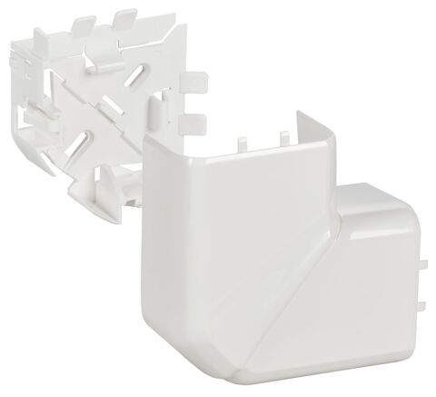 DLP Угол плоский 80х35/50мм белый IEK