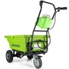 Садовая тележка самоходная Greenworks Арт. 7400007, 40V, 106 л — фото 6