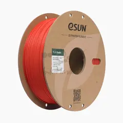 Пластик ESUN PLA-Basic 1.75 мм, 1 кг, красный (PLA-Basic175R1P1)