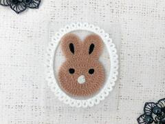 Пришивной элемент на сетке, р. 6,5х9 см