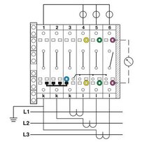 RT 4-T-P/P-Измерительная клемма с ползунковым размыкателем