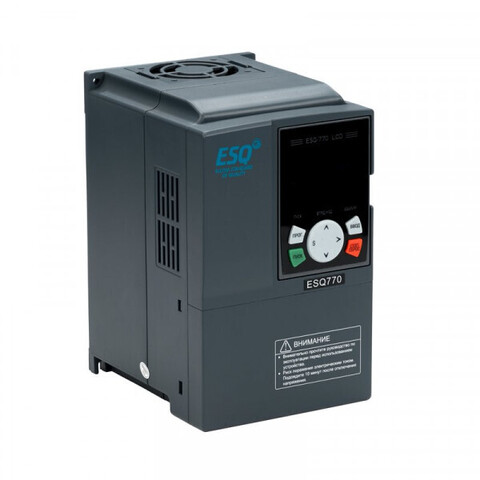 Частотный преобразователь ESQ-770-2S-0040 4/5.5кВт 220В