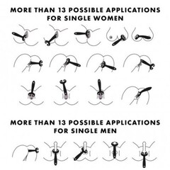 Многофункциональный вибромассажёр Satisfyer Endless Fun black