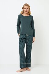 Пижама женская со штанами ARUELLE GRISELLE_Зеленый