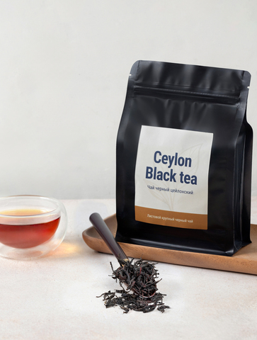 Чай черный - Цейлон крупнолистовой, стандарт - OP - пакет 200 гр