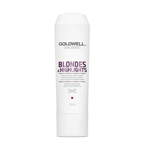 Кондиционер против желтизны для осветленных волос Goldwell Dualsenses Blondes & Highlights Anti-Yellow Conditioner, 200 мл.