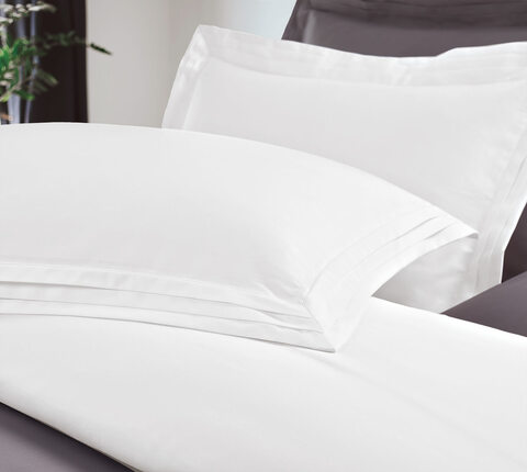 Постельное белье 1.5 спальное Sharmes Soho белое